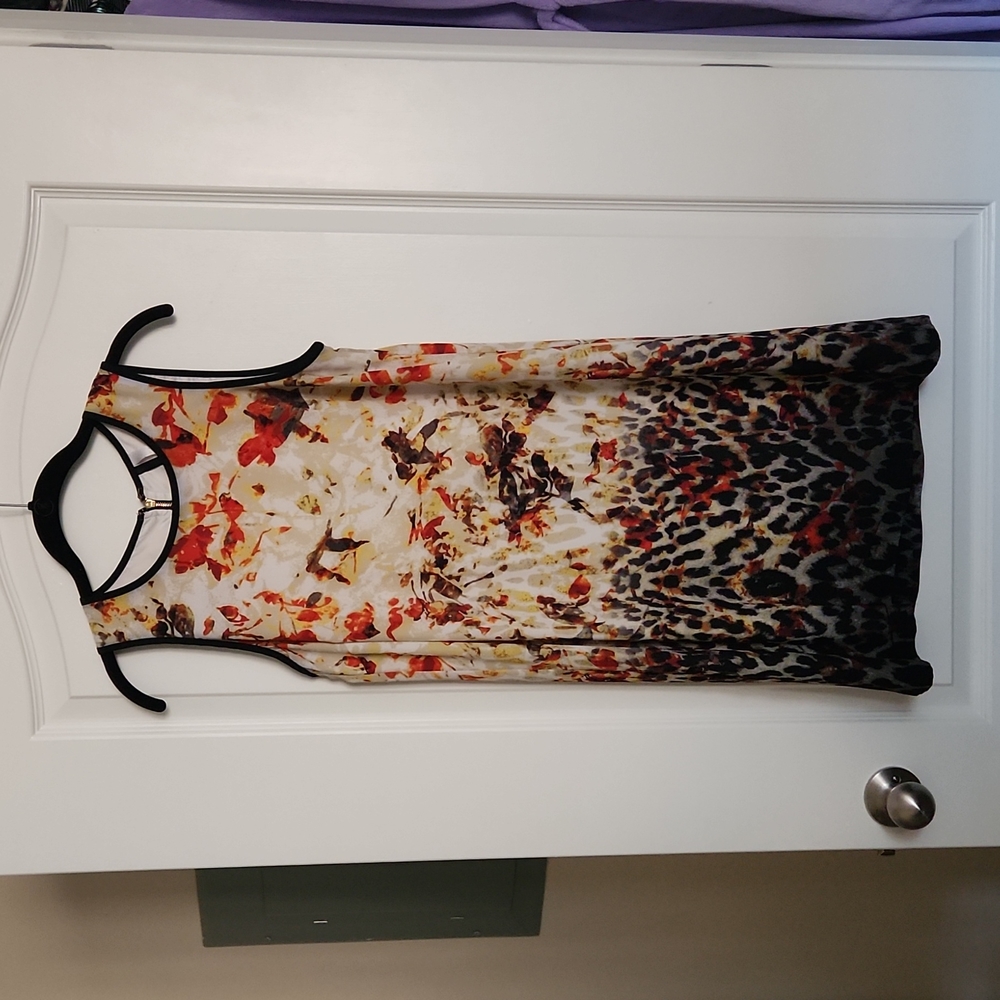 Kensie patterned dress, size small